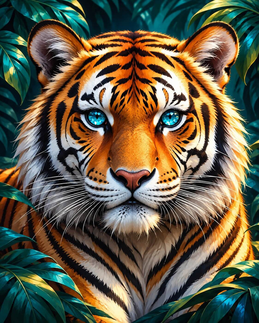 Diamond Eyed Tiger – Diamond Painting