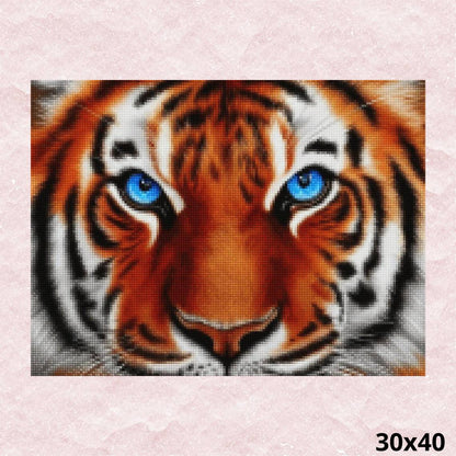 Diamond Eyed Tiger 30x40 - Diamond Painting