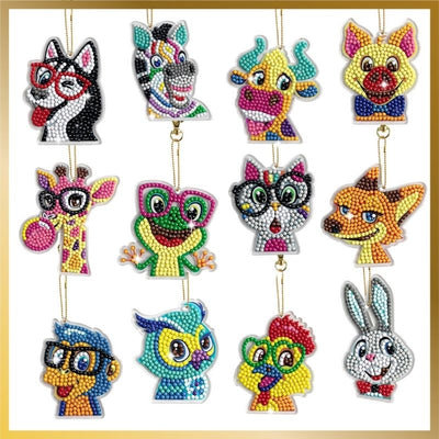 Diamond Art Keychains Animals