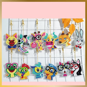 Diamond Art Keychains Animals - Main image