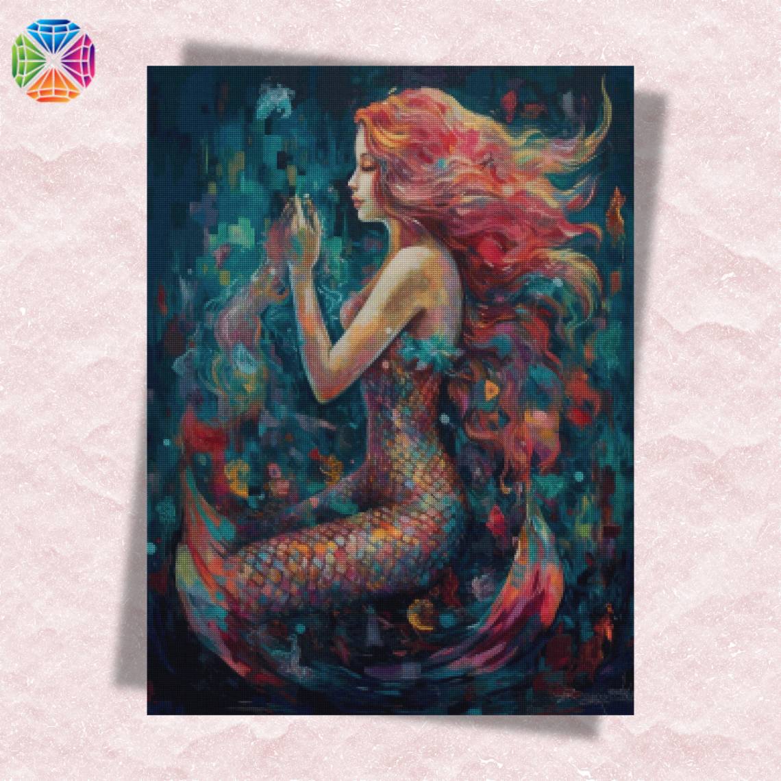 Dreaming Mermaid - Diamond Painting