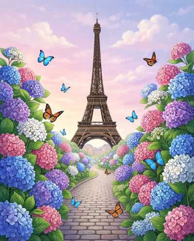 Eiffel Tower - Diamond Painting