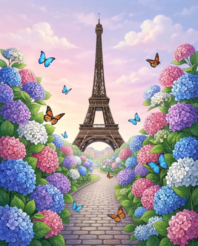 Eiffel Tower Diamond Painting – Diamond Painting