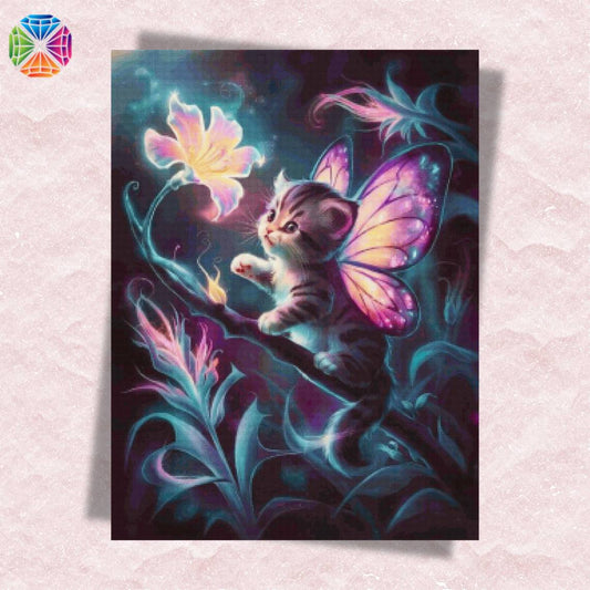 Fairy Kitty - Diamond Painting