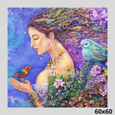 Fantasy Princess 60x60 Diamond Art World
