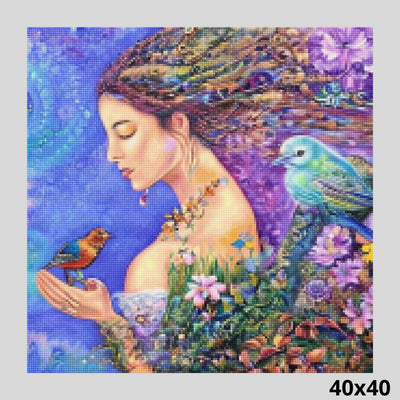 Fantasy Princess 40x40 Diamond Art World