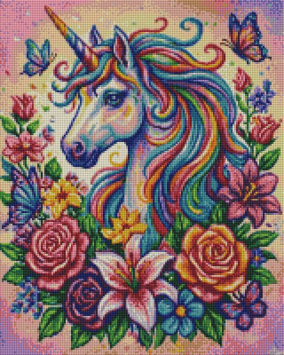 Fantasy Unicorn - Diamond Art