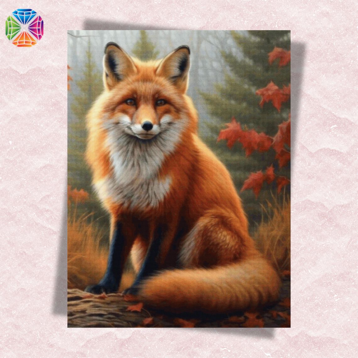 Fox on Meadow - Diamond Art World – Diamond Art World Kits