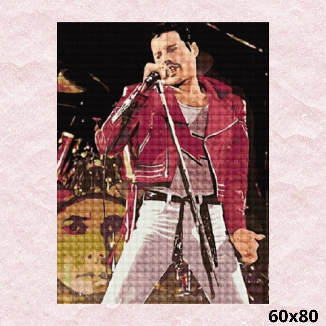 Freddie Mercury 60x80 - Diamond Painting