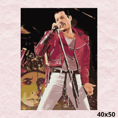 Freddie Mercury 40x50 - Diamond Painting