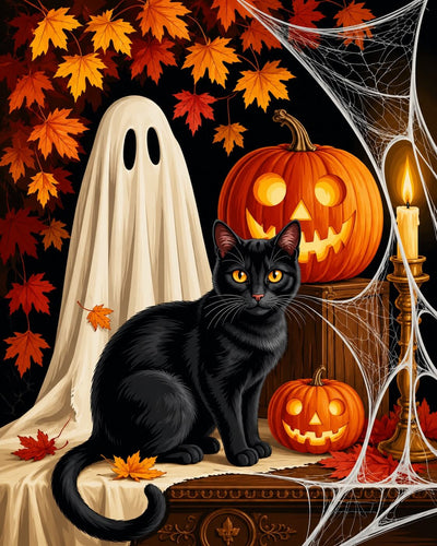Ghostly Companions - Diamond Painting