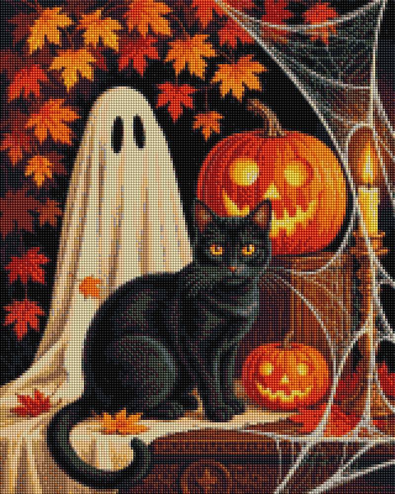 Ghostly Companions - Diamond art