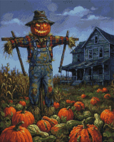 Halloween Pumpkin Scarecrow - Daimon Art