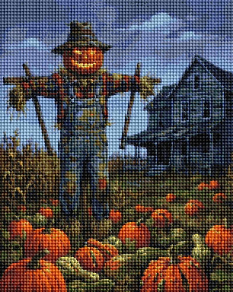 Halloween Pumpkin Scarecrow - Daimon Art