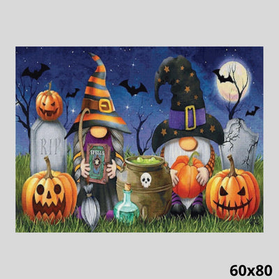 Halloween Gnomes 60x80 - Diamond Art World