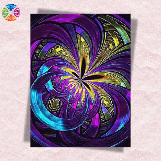 Happy Leaf Swirl - Diamond Painting