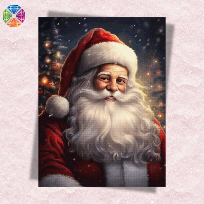 Happy Santa Claus - Diamond Painting