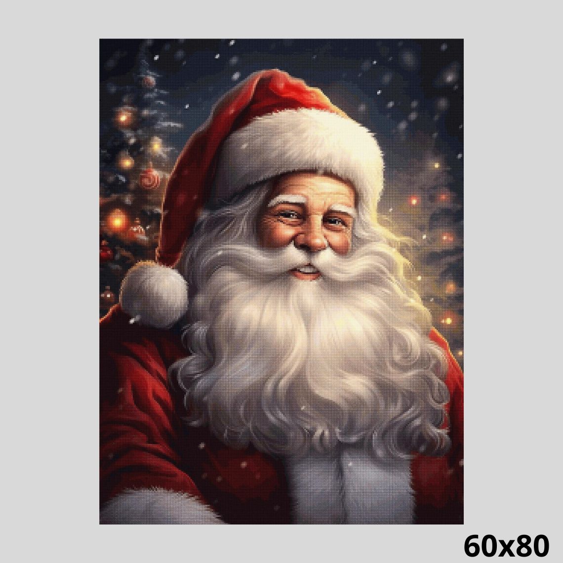 Happy Santa Claus 60x80 - Diamond Painting