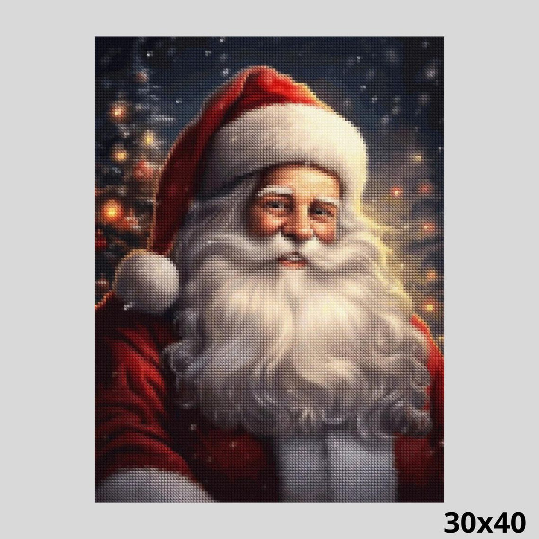 Happy Santa Claus 30x40 - Diamond Painting