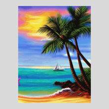 Load image into Gallery viewer, Hawaii Vacation Dream - Diamond Art
