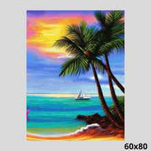 Load image into Gallery viewer, Hawaii Vacation Dream 60x80 - Diamond Art
