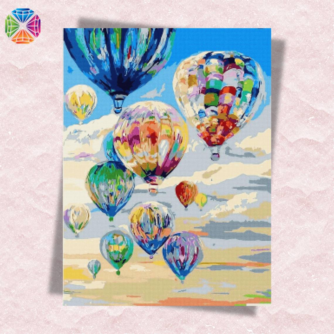 Hot Air Balloons Flight - Diamond Painting