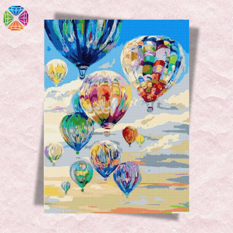 Hot Air Balloons Flight – Diamond Painting