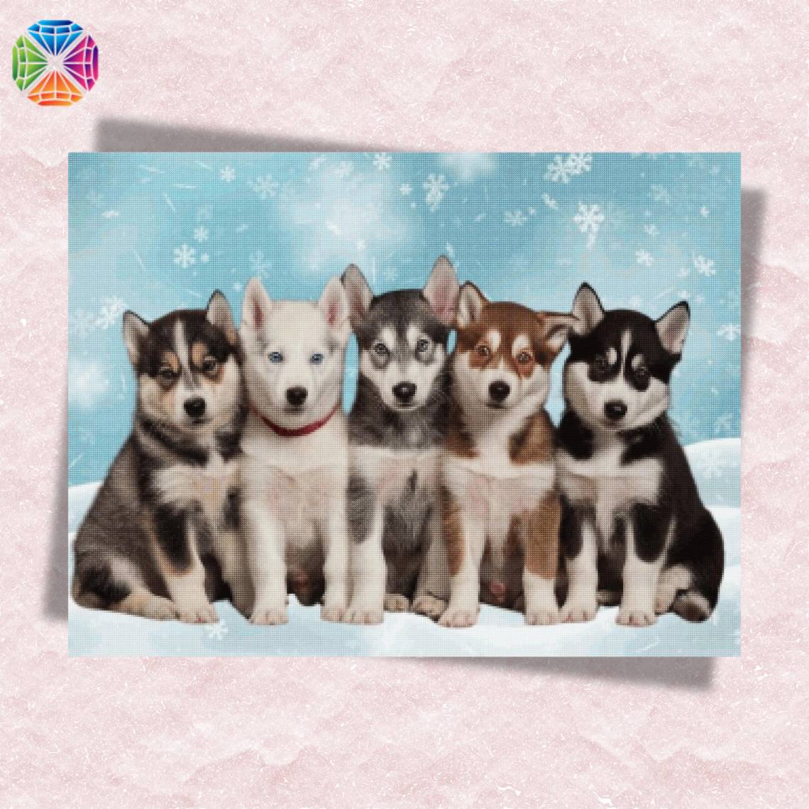 Husky Pack - Diamond Painting