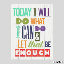 Load image into Gallery viewer, I will do what I can 30x40 - Diamond Art World
