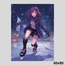 Load image into Gallery viewer, Ice Skating in the Night 60x80 Diamond Painting
