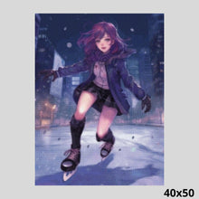 Load image into Gallery viewer, Ice Skating in the Night 40x50 Diamond Painting
