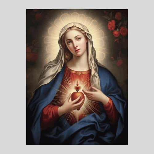 Immaculate Heart of Virgin Mary Diamond Painting