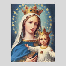 Load image into Gallery viewer, Jesus and Virgin Mary Diamond Painting
