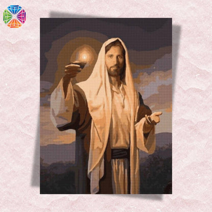 Jesus the Light - Diamond Painting