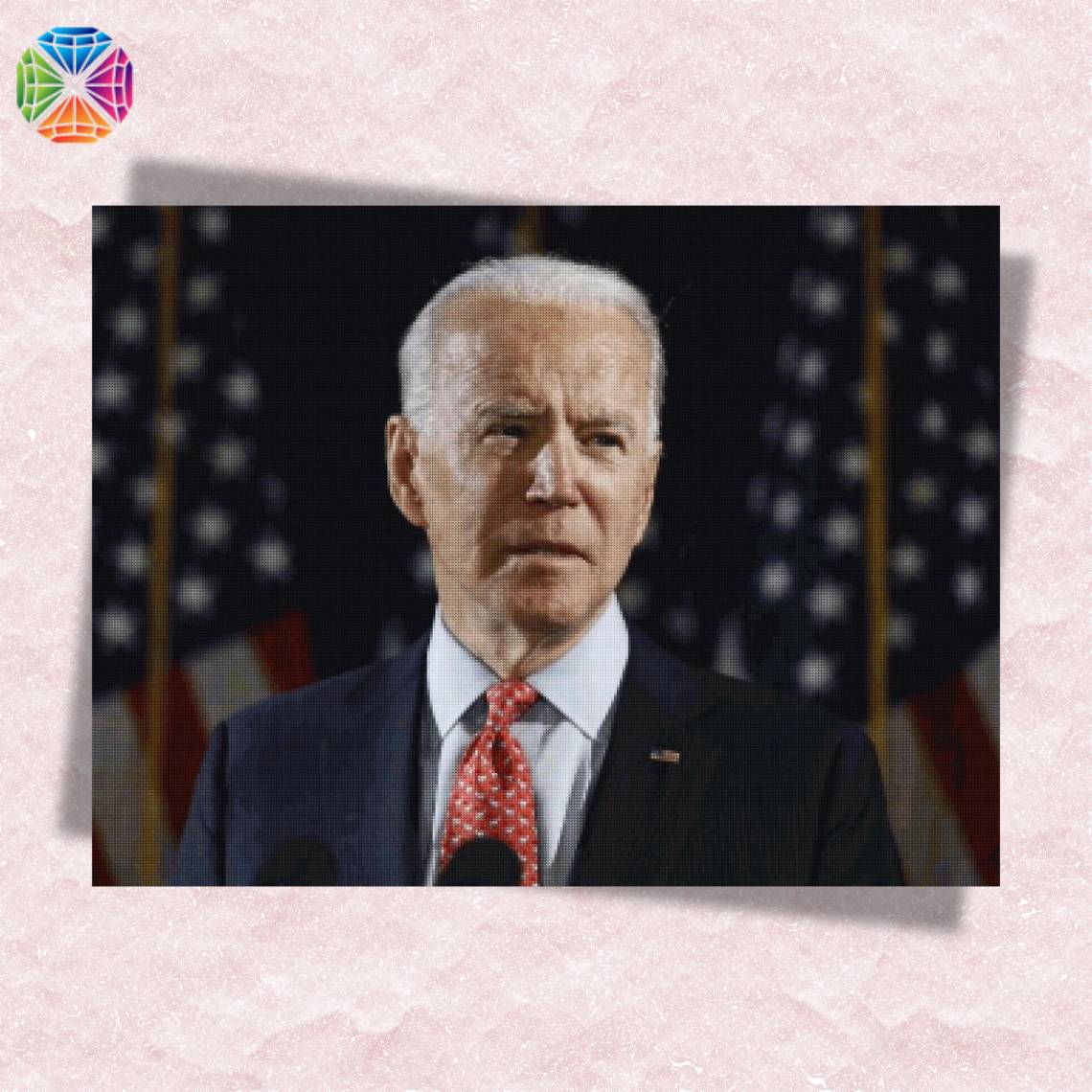 Joe Biden - Diamond Painting