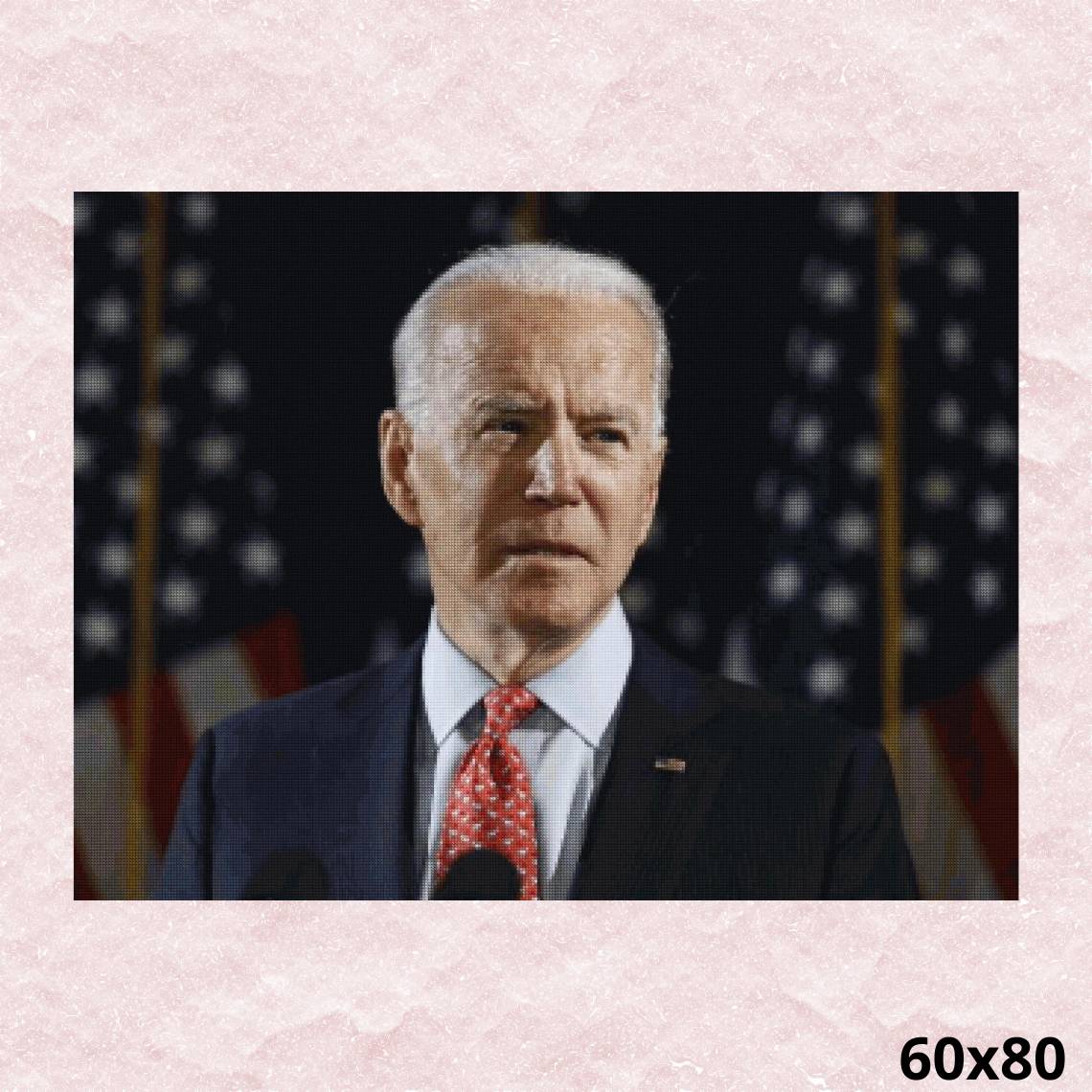 Joe Biden 60x80 - Diamond Painting