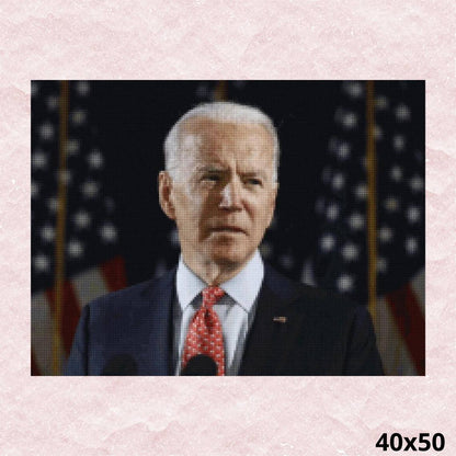 Joe Biden 40x50 - Diamond Painting