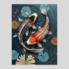 Load image into Gallery viewer, Koi Fish Diamond Painting
