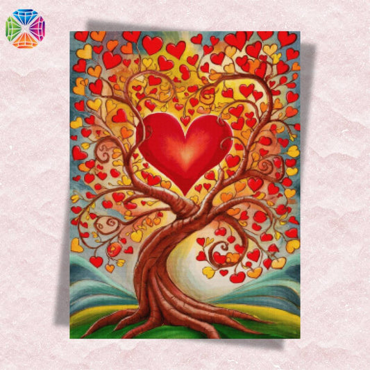 Landscape Love Tree - Diamond Painting