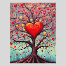 Load image into Gallery viewer, Landscape Love Tree Diamond Painting
