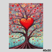Load image into Gallery viewer, Landscape Love Tree 40x50 Diamond Painting
