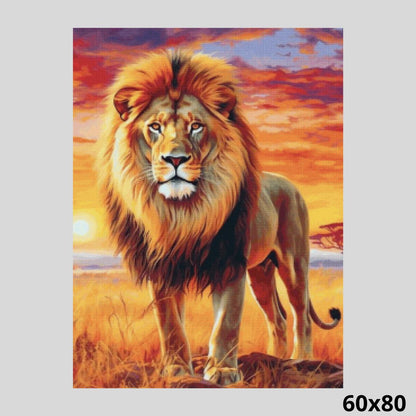 Lion King 60x80 - Diamond Painting