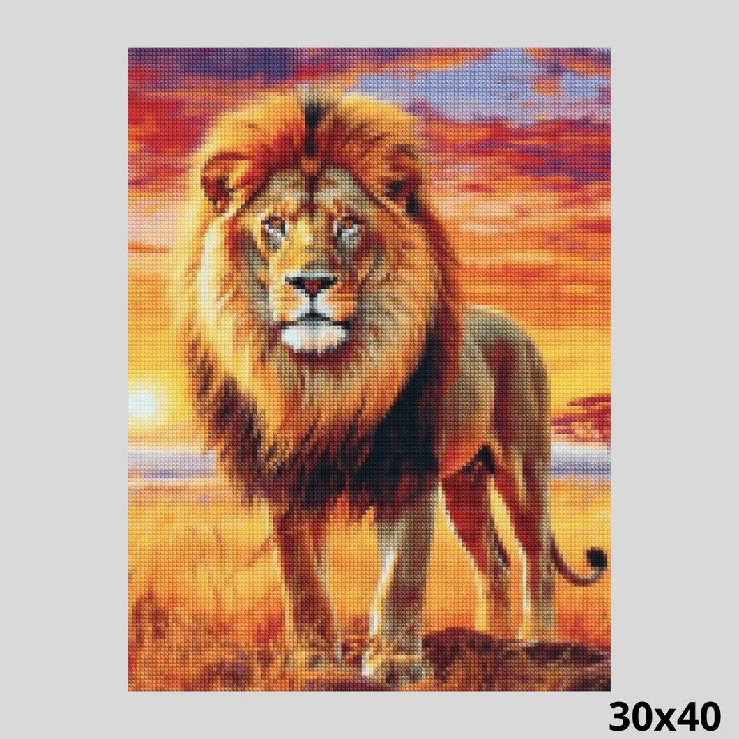 Lion King 30x40 - Diamond Painting