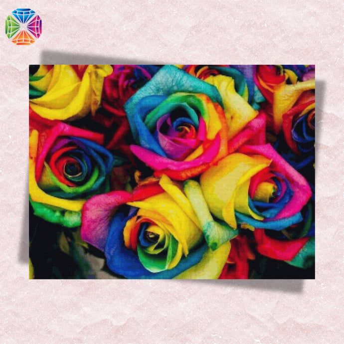 Lovely Roses - Diamond Painting