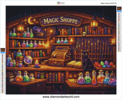 Magic Shoppe - Diamond Painting Layout