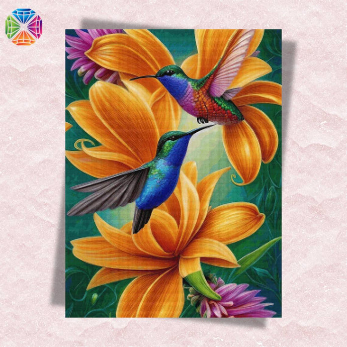 Magical Hummingbirds - Diamond Painting