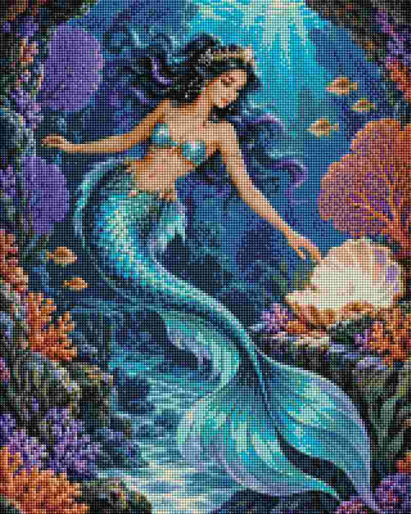 Magical Mermaid - Diamond Art