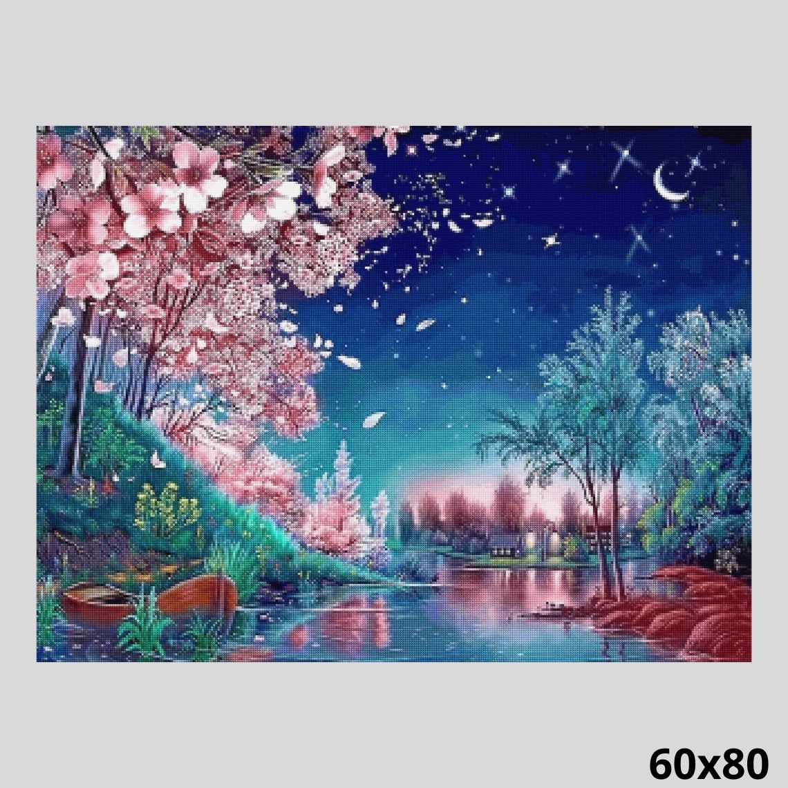 Magical Bloosoming Night 60x80 - Diamond Art