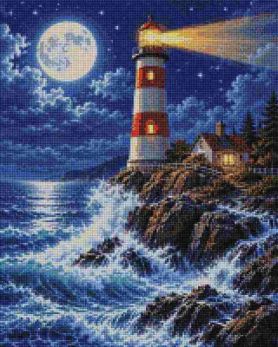Majestic Lighthouse - Diamond Painting