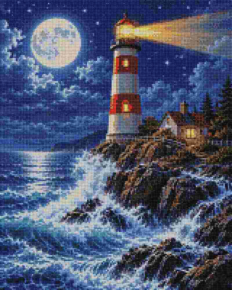 Majestic Lighthouse - Diamond Painting